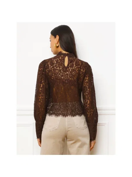 Bluza La Modeuse smeđa
