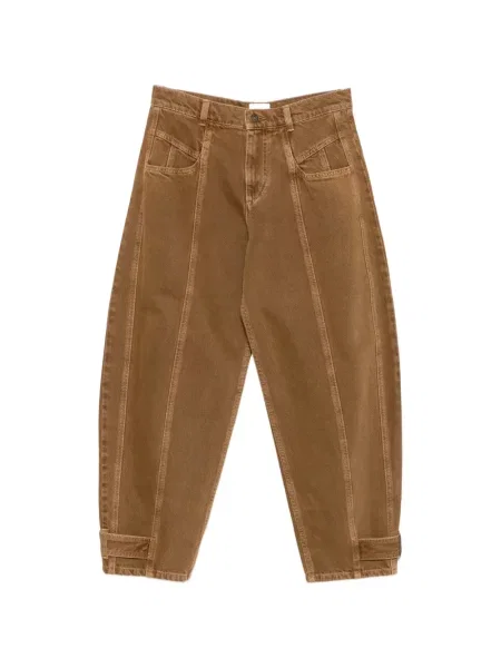 Blugi conici Isabel Marant conici maro