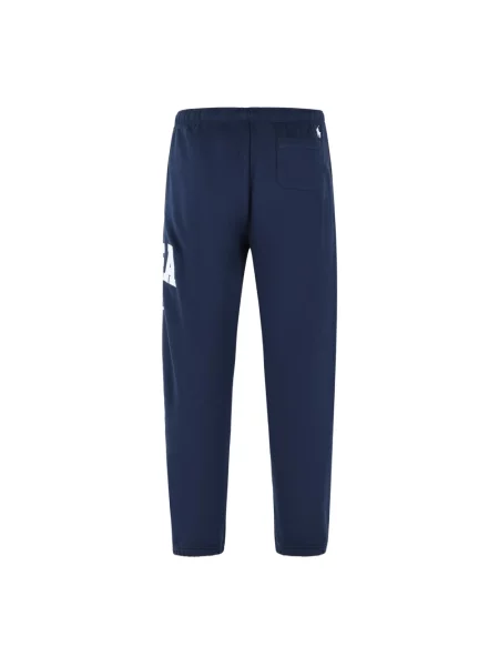 Spodnie dresowe Polo Ralph Lauren niebieskie