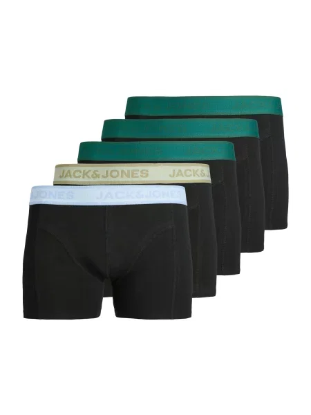 JACK & JONES Boksarice JACWESLEY pesek / svetlo modra / temno zelena črna