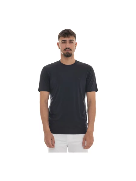 Koszulka Emporio Armani niebieska