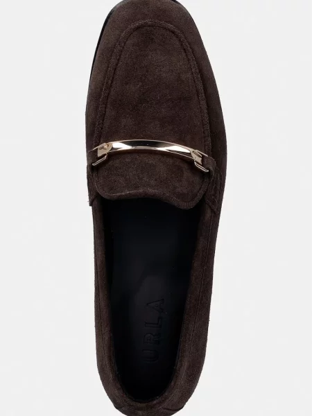 Замшевые мокасины Furla