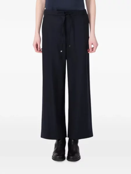 Pantaloni 's Max Mara alergare cu cordon albastru