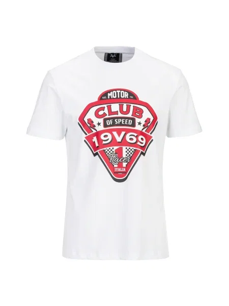 ITALIA Tricou Rafael Racing Club roșu / negru alb