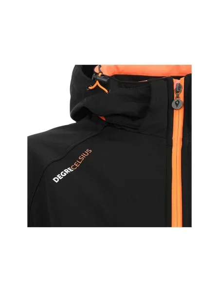 Geacă Degré Celsius softshell negru