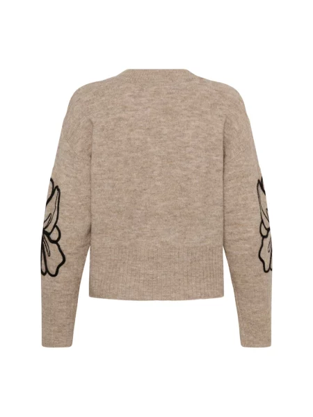 Sweter Kaffe beżowy