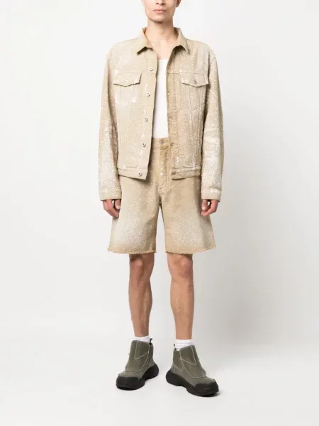 Džinsinė striukė Heron Preston ruda