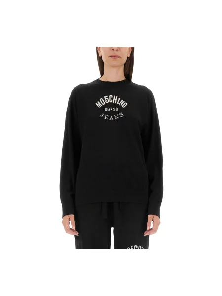 Sweter Moschino czarny