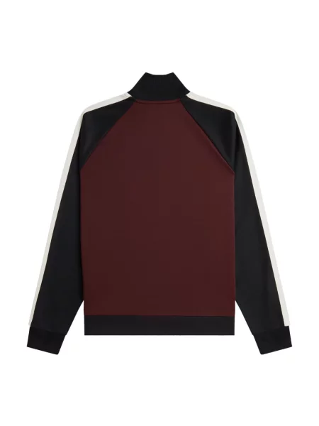 Sweter Fred Perry z kapturem czerwony