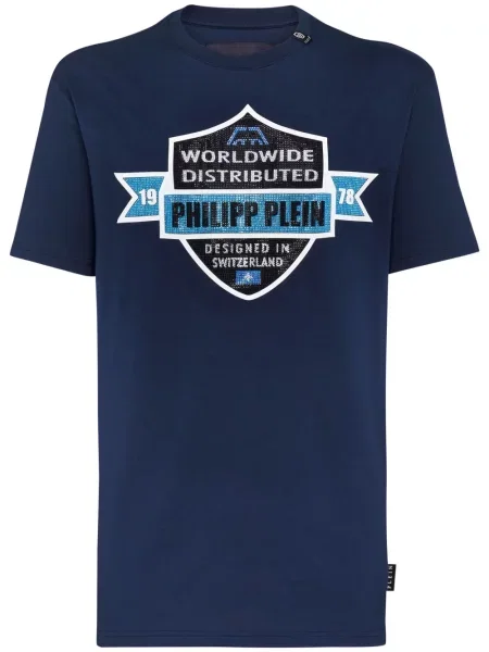 Tricou Philipp Plein albastru