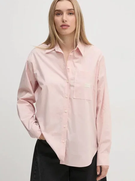 Srajca Calvin Klein Jeans roza