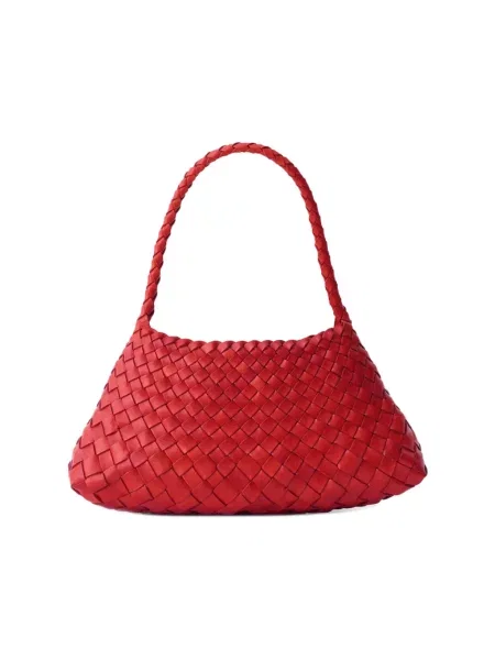 Torebka skórzana Dragon Diffusion skórzana czerwona