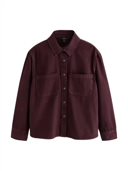 Next Bluză burgundy roșu