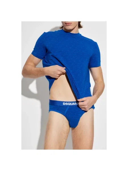 Koszulka Dsquared2 niebieska