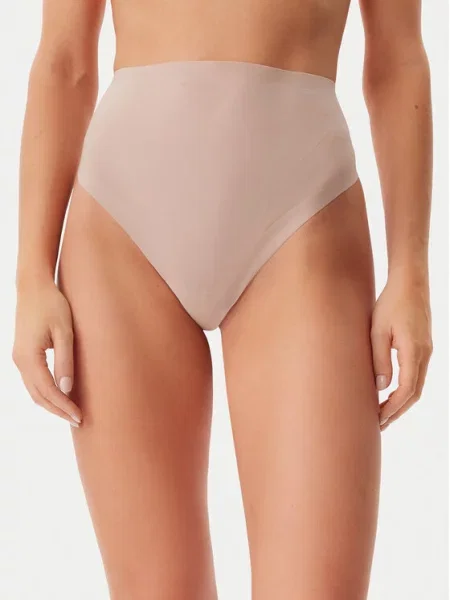 Calvin Klein Underwear Formuojančios kelnaitės smėlio