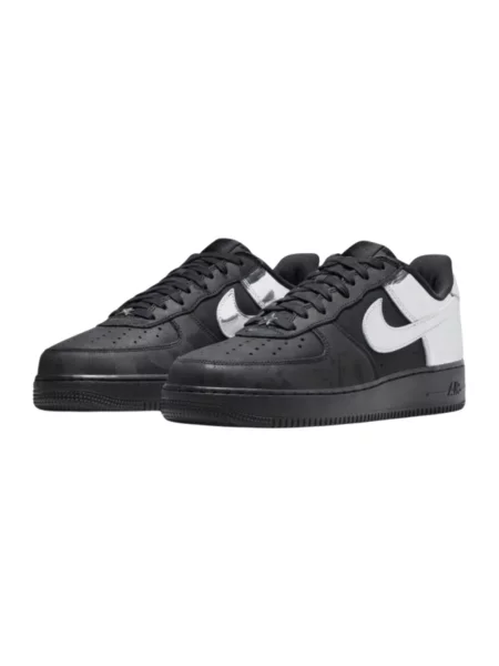 Sneakersy Nike Air Force 1 retro zamszowe czarne
