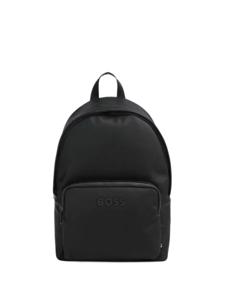 Rucsac Boss cu autograf negru