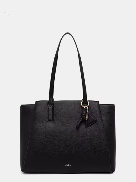 Aldo geantă shopper pentru femei cu imitație de piele ABAVAS negru