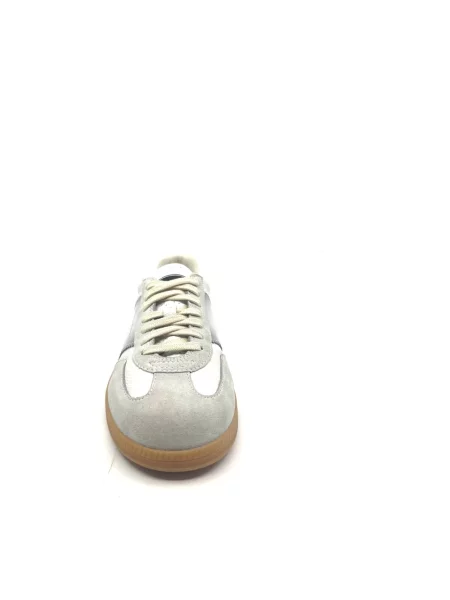 Sneakersy Santoni skórzane niebieskie
