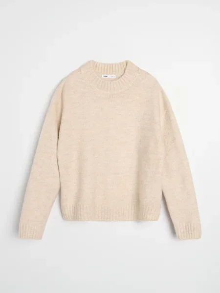 Джемпер basic нюдовий