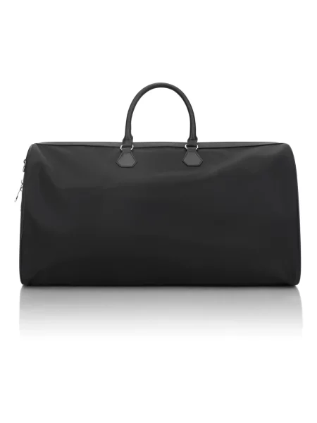 Torba Philipp Plein skórzana czarna