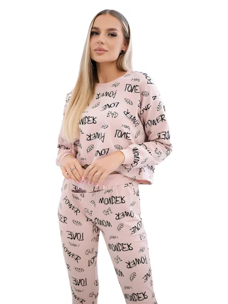 Kalhoty Kesi růžové