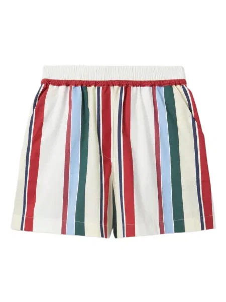 Pantaloni scurți La Doublej cu dungi alb