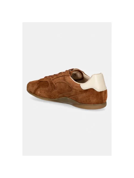 Sneakersy Gant zamszowe brązowe