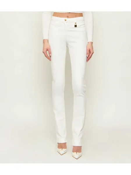 Elisabetta Franchi Blugi alb