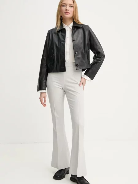 Satynowa koszula Zadig&voltaire biała