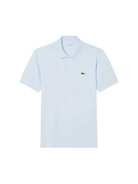 Lekka koszulka polo Lacoste klasyczna niebieska