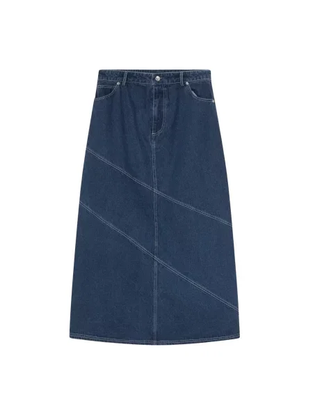 Résumé Fustă Claire denim albastru