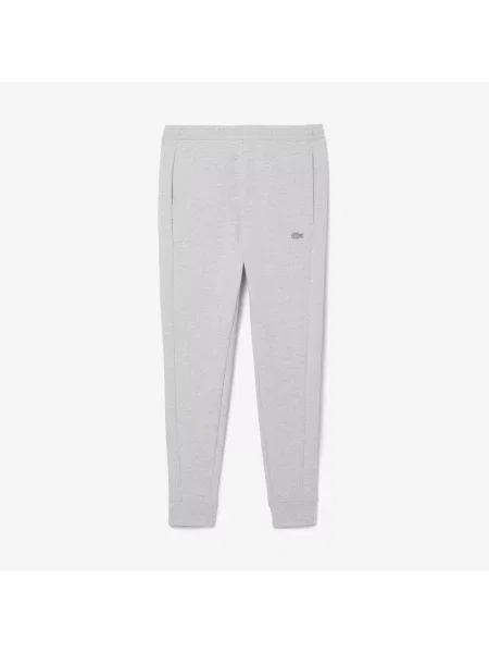 Lacoste Dopasowane Spodnie Dresowe Commuter Z Jerseyu szare