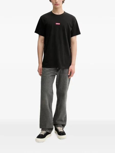 Pulover Levi's® cu autograf cu cordon cu 5 buzunare alb