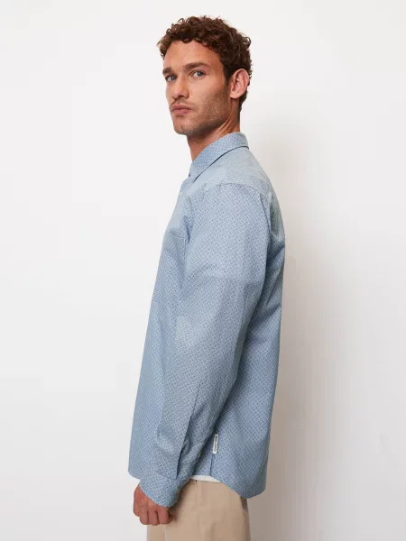 Рубашка Marc O'polo без косточек синяя