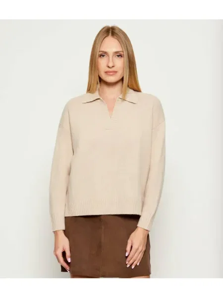Weekend MaxMara De lână pulover AGRE | Relaxed fit bej