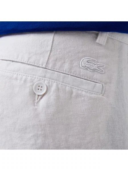 Lacoste Bermudy Lacoste białe