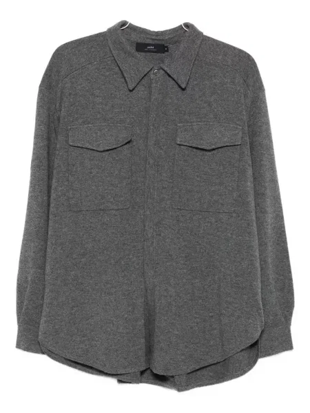 Geacă Arch4 din cașmir gri