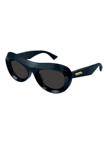 Okulary przeciwsłoneczne Bottega Veneta Classic niebieskie