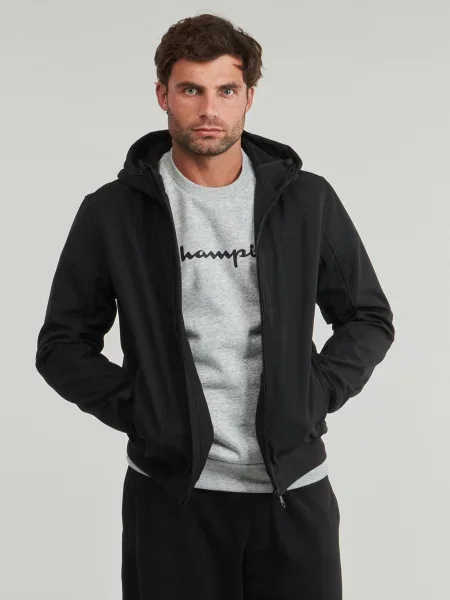 Fleecová fleecová mikina Lyle & Scott čierna