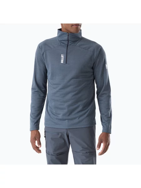 Мъжки поларен суитшърт Millet Parmelan Light Fleece shadow blue синьо