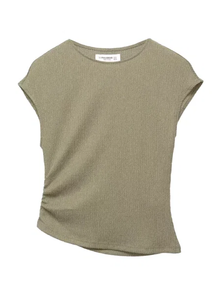 Pull&Bear Tricou kaki