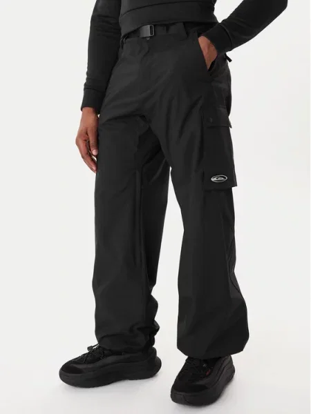 Quiksilver Smučarske hlače Snow Down Cargo črna
