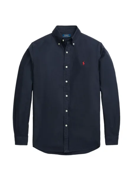 Curea Polo Ralph Lauren tricotate cu autograf cu șireturi albastru