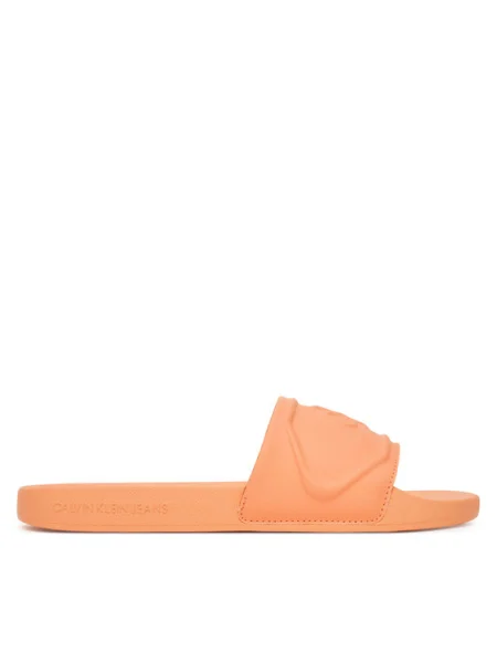 Чехли Calvin Klein Jeans SLIDE PU HF MG оранжево