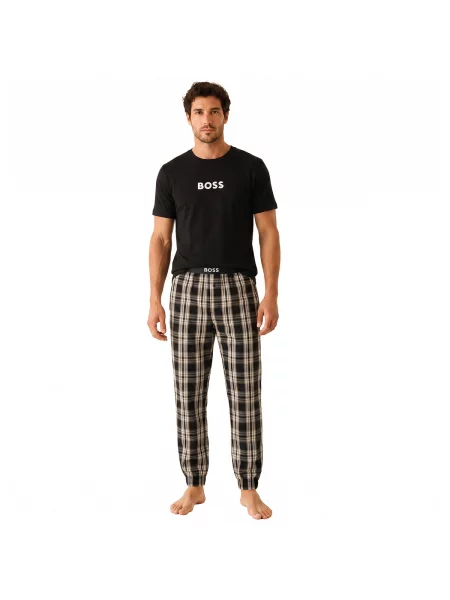 Pijamale Boss Black negru