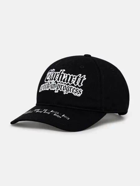 Capac Carhartt WIP World Tour Cap Black/ White Universal alb
