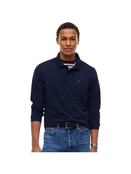 Tommy Jeans Tričko ESS námornícka modrá