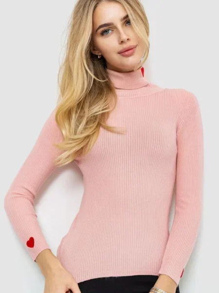 Водолазка Ager світло-рожевий рожева