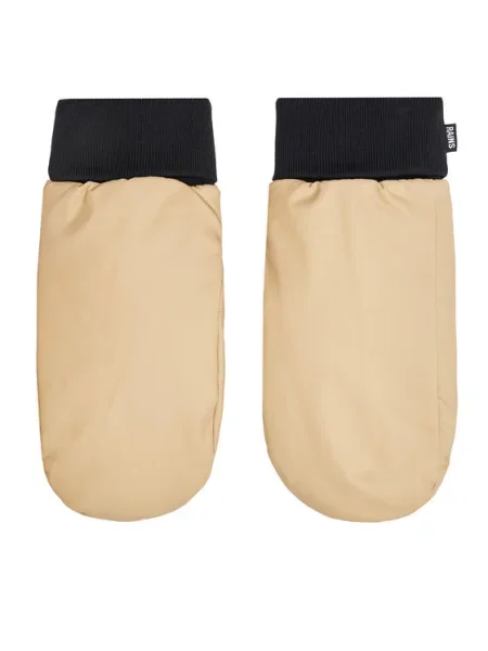 Kesztyű Rains Alta Puffer Mittens bézs